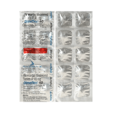 Olmeflex 40mg Tablet