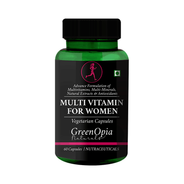 GreenOpia Naturals Multivitamin for Women Vegetraian Capsule