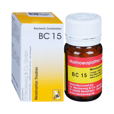 Dr. Reckeweg Bio-Combination 15 (BC 15) Tablet