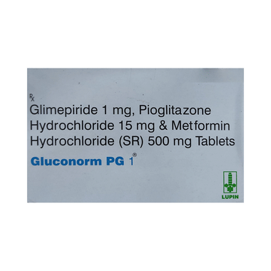 Gluconorm PG 1 Tablet SR