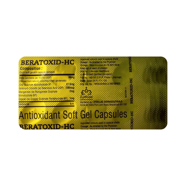 Beratoxid-HC Softgel Capsule