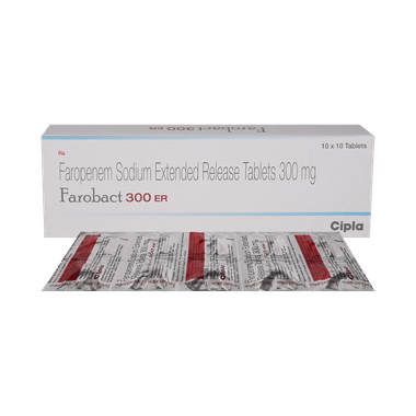 Farobact 300mg Tablet ER