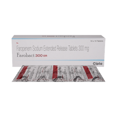 फेरोबैक्ट 300mg टैबलेट ईआर