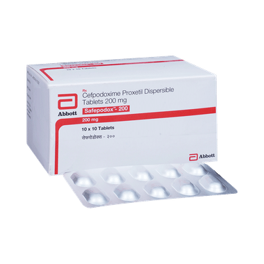 Safepodox 200mg Tablet DT