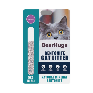Bear Hugs Bentonite Cat Litter Lavender