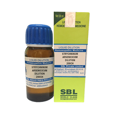 SBL Strychninum Arsenicicum Dilution 200 CH