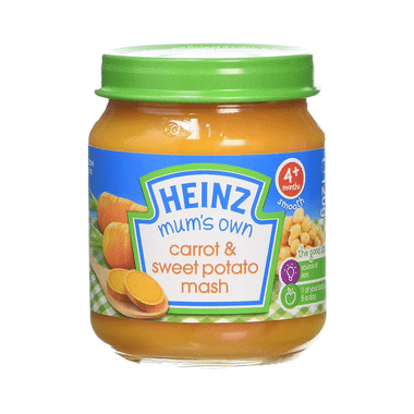 Heinz Mums Own Pudding Carrot & Sweet Potato Mash