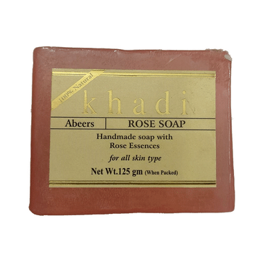 Khadi Abeers Rose Soap