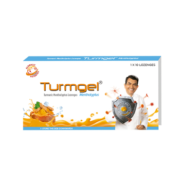 Turmgel Turmeric Lozenges (10 Each) Mentholyptus