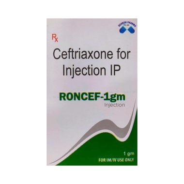 Roncef 1gm Injection