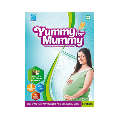 Yummy For Mummy Pregnant And Lactating Women Supplement Vanilla & Cardamom