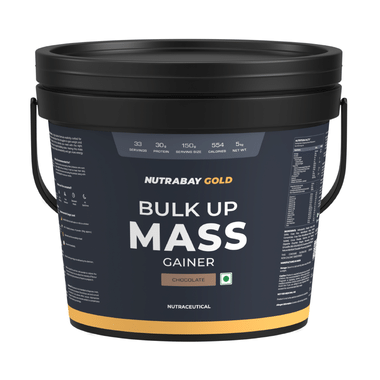 Nutrabay Gold Bulk Up Mass Gainer Powder Chocolate