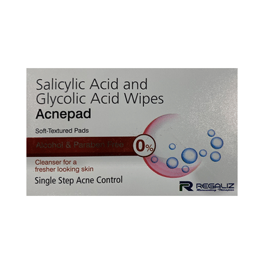 Acnepad Salicylic Acid & Glycolic Acid Wipes