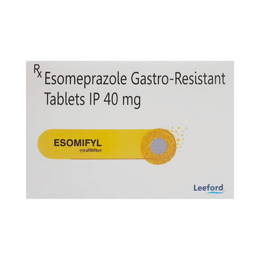 एसोमिफ़िल 40mg टैबलेट