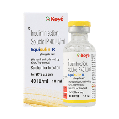 Equisulin R 40IU Injection