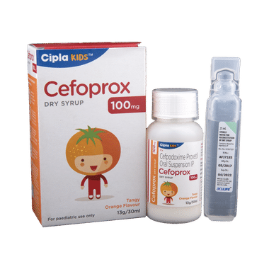 Cefoprox 100mg Dry Syrup