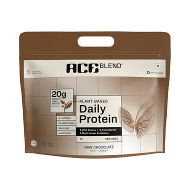 Ace Blend Plant Based Daily Protein Raw Chocolate