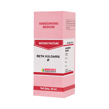 Bakson's Homoeopathy Beta Vulgaris Mother Tincture Q