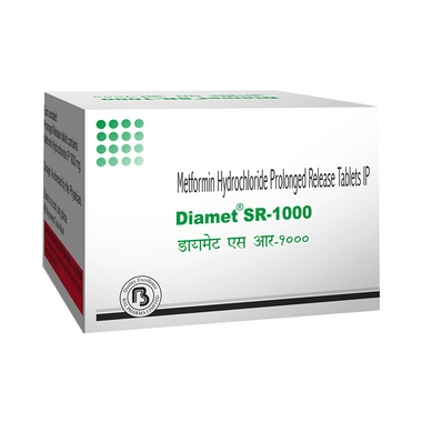 Diamet 1000mg Tablet SR
