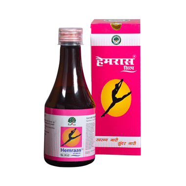 Raasa Hemraas Syrup | Ayurvedic Women’s Health Tonic | Relieves Menstrual Discomfort & Cramps