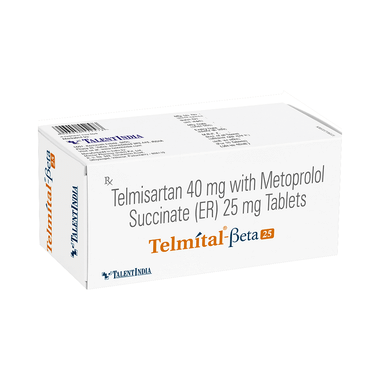 Telmital-Beta 25 Tablet ER