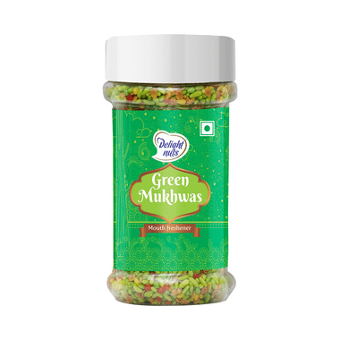 Delight Nuts Green Mukhwas Mouth Freshener