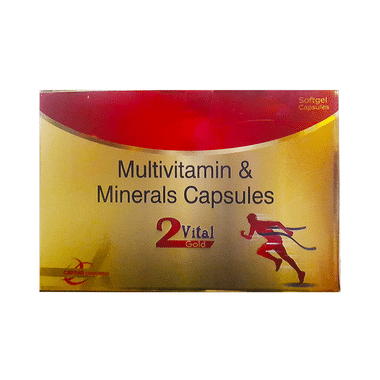 2 Vital Gold Softgel Capsules