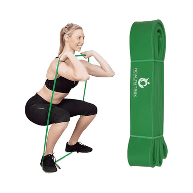 Healthtrek Power Resistance Band Green Extra Heavy