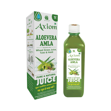 Axiom Aloevera Amla Juice | For Weight Management & Blood Purification | No Added Sugar