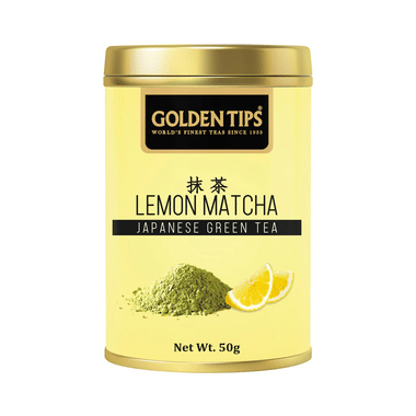 Golden Tips Japanese Lemon Matcha Green Tea Powder