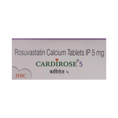 Cardirose 5mg Tablet