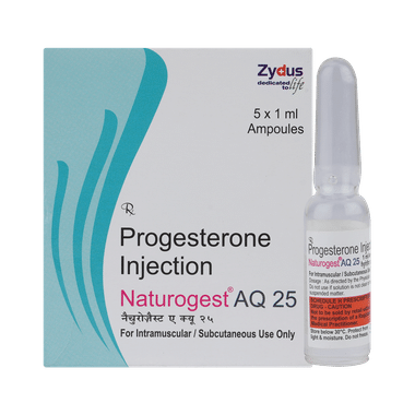 Naturogest AQ 25mg Injection