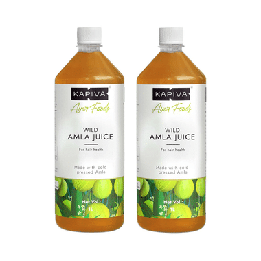 Kapiva Wild Amla Juice | Healthy Hair & Skin | Natural Vitamin C |No Added Sugar