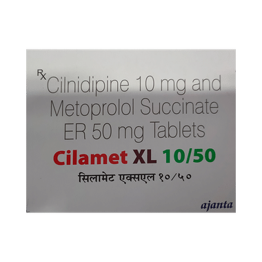 Cilamet XL 10/50 Tablet ER