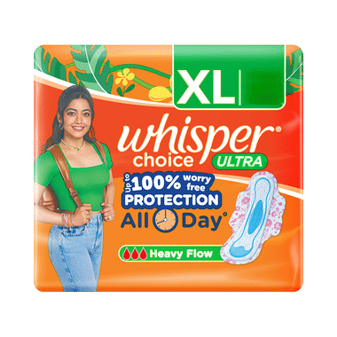 Whisper Choice Ultra Sanitary Pads XL