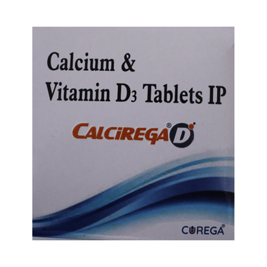 Calcirega D Calcium & Vitamin D3 Tablet