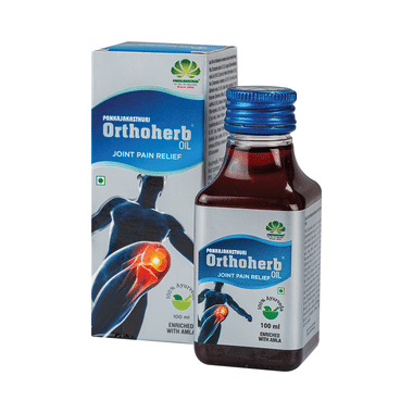 Pankajakasthuri Orthoherb Ayurvedic Oil With Amla | For Joint Pain Relief