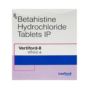 Vertiford 8mg Tablet