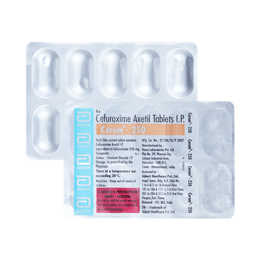 Cerom 250mg Tablet