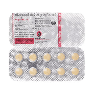 Olipar 10mg Tablet MD