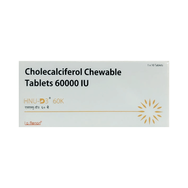 Hnu-D3 60K Chewable Tablet