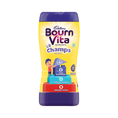 Cadbury Bournvita Lil Champs | For Brain Development, Physical Growth & Immunity | 3-5 Years