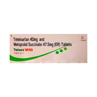 Telzox M 40mg/50mg Tablet ER