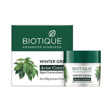 Biotique Bio Winter Green Spot Correcting Anti Acne Cream