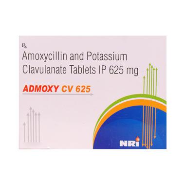 Admoxy CV 625 Tablet