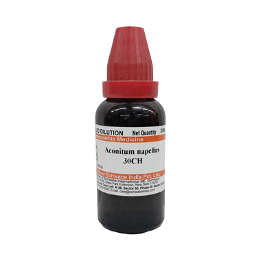 Dr Willmar Schwabe India Aconitum Napellus Dilution 30 CH