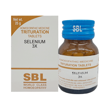 SBL Selenium Trituration Tablet 3X