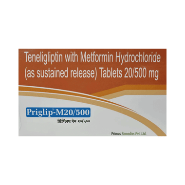 Priglip-M 20/500 Tablet SR