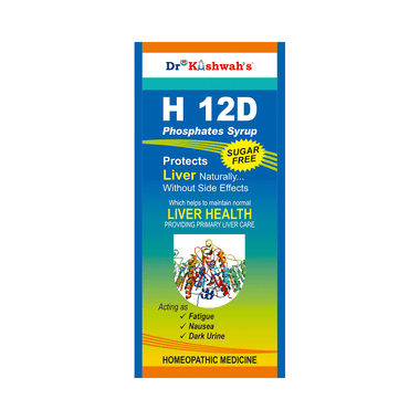 Dr Kushwah's H 12D Phosphate Syrup Sugar Free