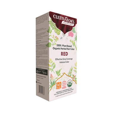 Cultivator's Organic Herbal Hair Color Red